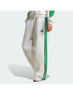Pantalones Adidas Stadium para mujer - Blanco/Verde