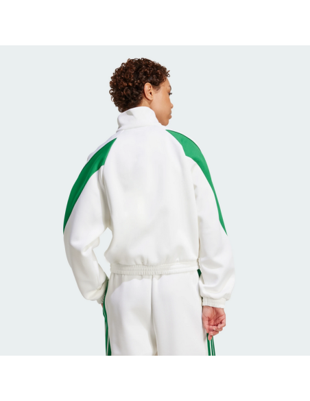 Adidas Women's Stadium Jacket - White/Green