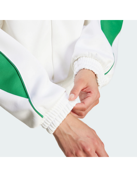 Chaqueta Adidas Stadium para mujer - Blanco/Verde