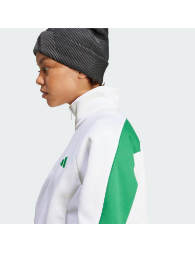 Veste Adidas Stadium pour femme - Blanc/Vert