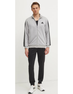 Tuta Uomo Adidas 3 Stripes - Grigio/Nero