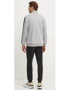 Tuta Uomo Adidas 3 Stripes - Grigio/Nero 2