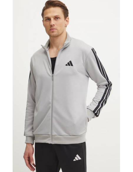 Tuta Uomo Adidas 3 Stripes - Grigio/Nero