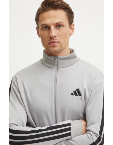 Chándal Adidas 3 Rayas para Hombre - Gris/Negro