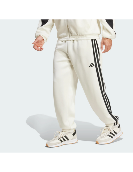 Adidas Herren Stadium Hose – Weiß/Schwarz