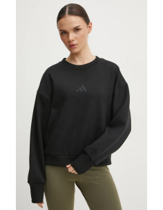 Felpa Donna Adidas ALL SZN Fleece Loose - Nero