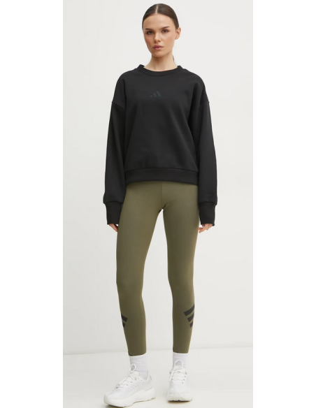 Felpa Donna Adidas ALL SZN Fleece Loose - Nero