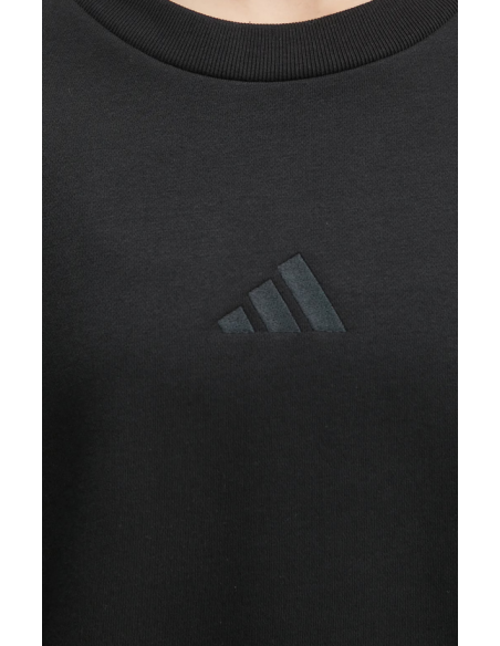 Adidas Damen ALL SZN Fleece Loose Sweatshirt - Schwarz