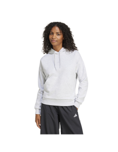 Felpa Donna Adidas Essentials Small Logo Feel Cozy - Grigio 2