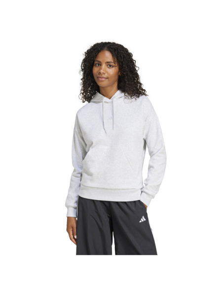 Adidas Essentials Small Logo Feel Cozy Women's Sweatshirt - Grey