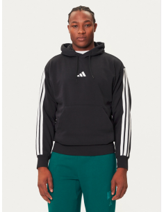 Sweat-shirt Adidas Essentials 3-Stripes pour homme - Noir