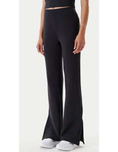 Pantalone Donna Adidas Soft Lux Flared - Nero