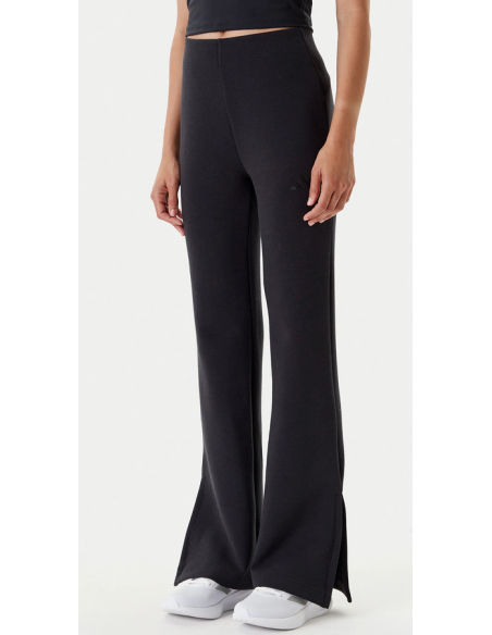 Pantalone Donna Adidas Soft Lux Flared - Nero