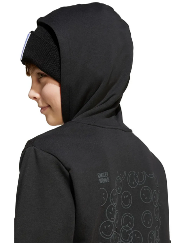 Adidas X Smileyworld Boys' Sweatshirt - Black