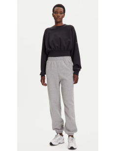 Adidas Women's Soft Lux Loose Sweatshirt - Black 2