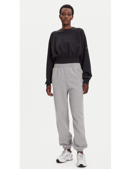 Adidas Women's Soft Lux Loose Sweatshirt - Black