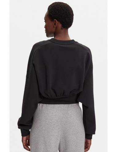 Adidas Women's Soft Lux Loose Sweatshirt - Black