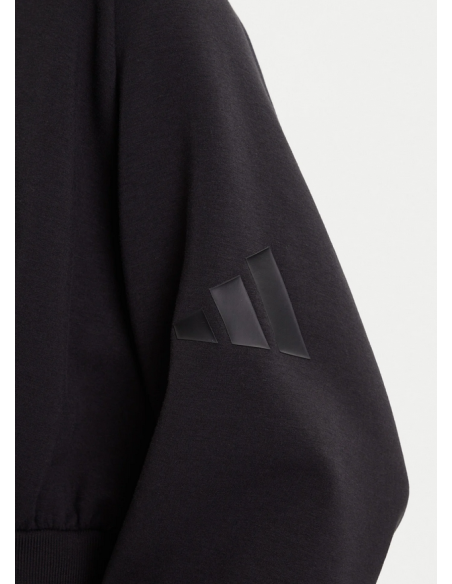Adidas Women's Soft Lux Loose Sweatshirt - Black
