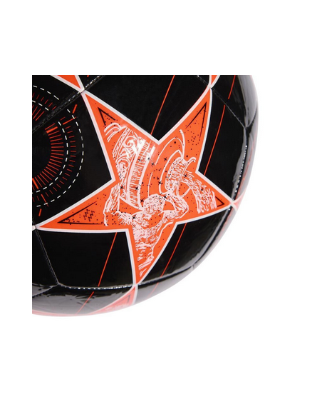 Pallone Adidas UCL Club 25/26 League Stage - Nero/Arancio