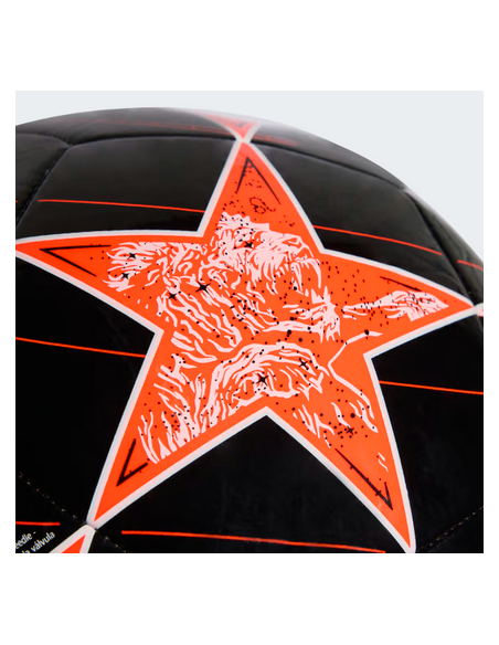 Balón de la Liga Adidas UCL Club 25/26 - Negro/Naranja