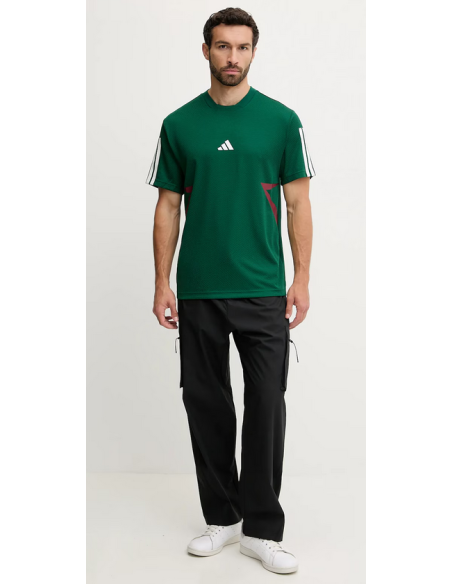 T-shirt Adidas House of Tiro Colorblock pour homme - Vert