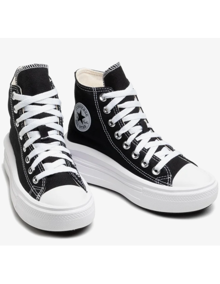 Scarpe Donna Converse Chuck Taylor All Star Move Platform - Nero