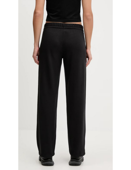 Pantalone Donna Adidas Essentials Small Logo Feel Cozy Open - Nero