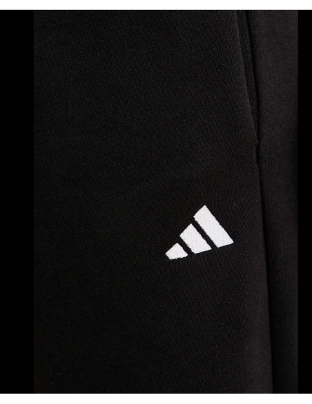 Adidas Essentials Small Logo Feel Cozy Open Women's Pants - Black
