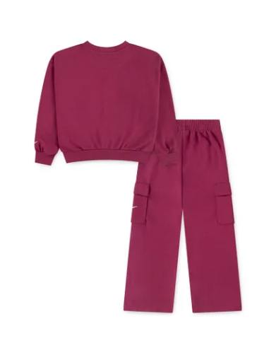 Nike Cargo French Terry Tracksuit for Girls -...