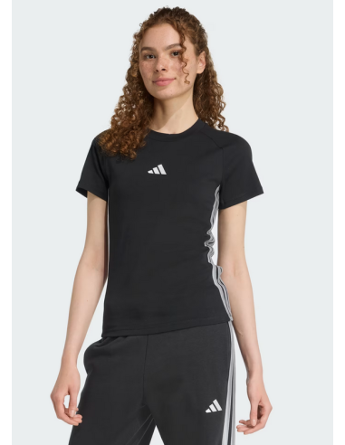 Camiseta Adidas Holiday 3-Stripes Slim Tee para...