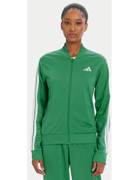 Chándal Adidas Essential 3-Stripes para mujer - Verde