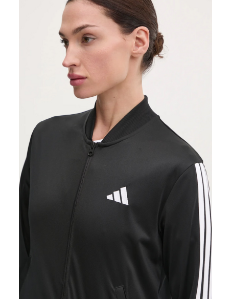 Adidas Essential 3-Stripes Women's Tracksuit - Black