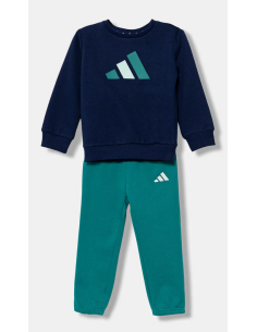 Chándal Adidas Essentials para niños - Verde/Azul