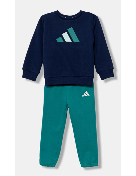 Tuta Bambino Adidas Essentials - Verde/Blu