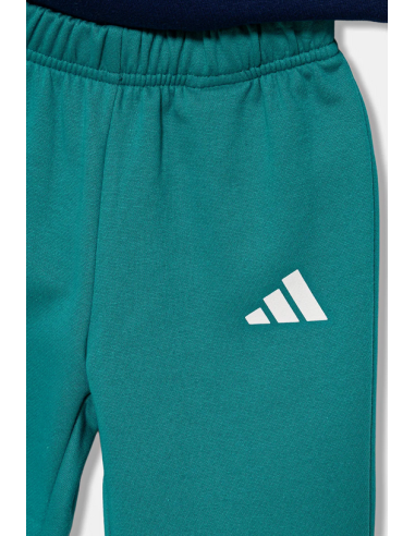 Chándal Adidas Essentials para niños - Verde/Azul