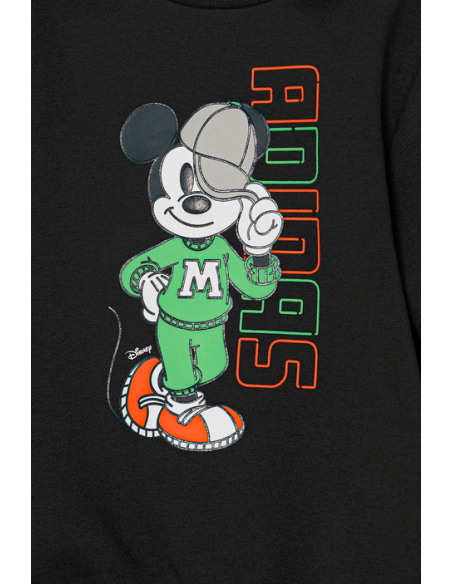 Adidas Disney Mickey Mouse Tracksuit for Boys - Black