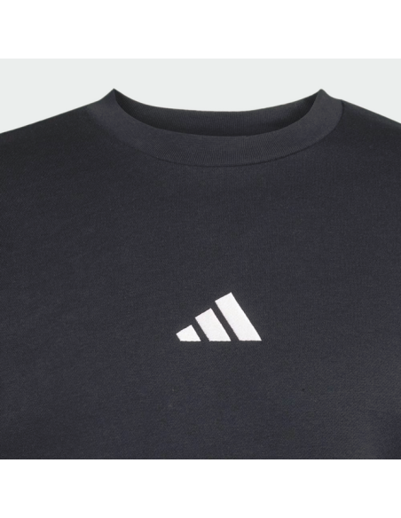 Felpa Uomo Adidas Essentials 3-Stripes - Nero