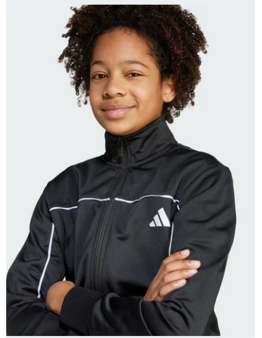Adidas Tricot Colour Pop Unisex Tracksuit - Black