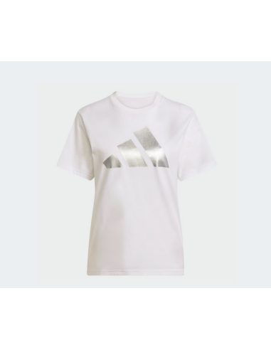 T-shirt graphique métallisé Adidas Holiday pour...