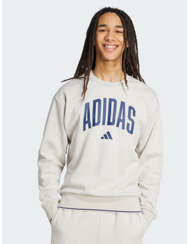 Sudadera Adidas Collegiate para hombre - Beige