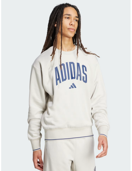 Adidas Collegiate Men's Sweatshirt - Beige
