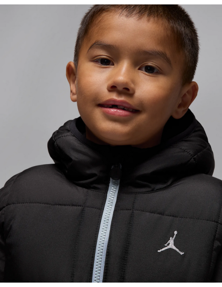 Giubbotto Bambino Jordan Essential Puffer - Nero