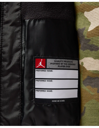 Giubbotto Bambino Jordan Essential Puffer - Nero
