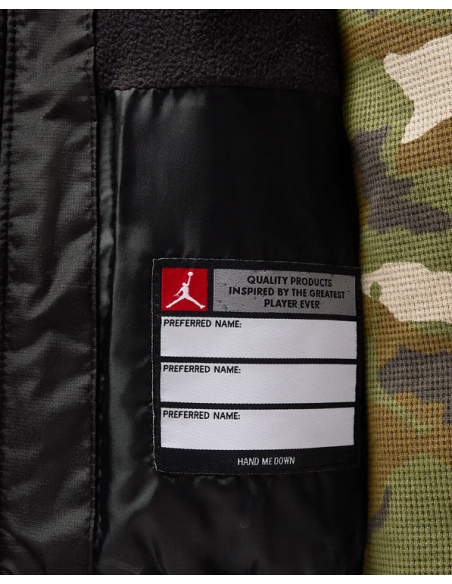 Giubbotto Bambino Jordan Essential Puffer - Nero