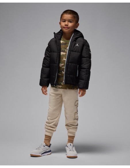 Giubbotto Bambino Jordan Essential Puffer - Nero