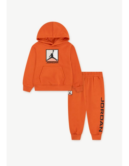 Tuta Bambino Jordan Essential Baseline - Arancio