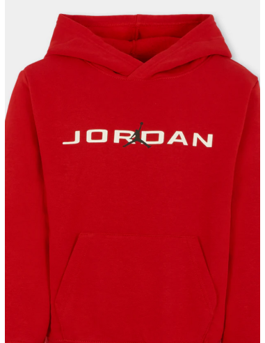 Tuta Bambino Jordan Baseline - Rosso