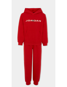 Tuta Bambino Jordan Baseline - Rosso