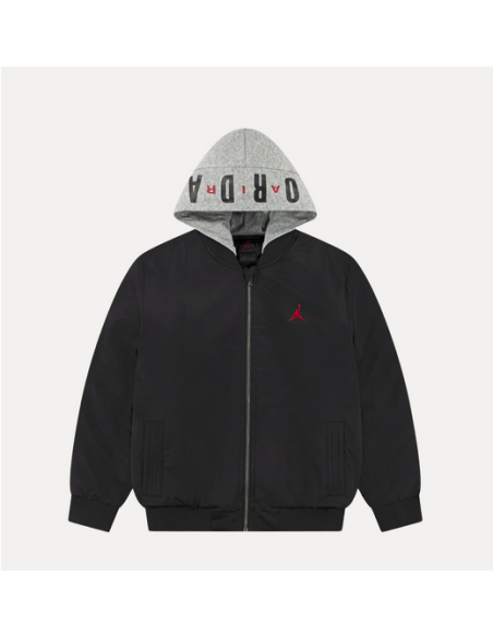 Jordan Big Logo Jungenjacke – Schwarz