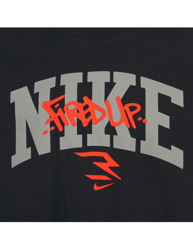 Nike Graffiti Tag Lockup Tee Boys' T-Shirt - Black